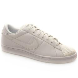Nike Male Tennis Classic Cc Prem Leather Upper Fashion Trainers in White