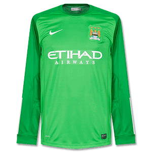 Nike Man City Away GK Shirt 2013 2014