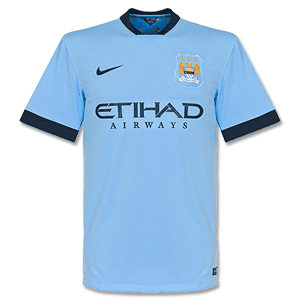 Nike Man City Boys Home Shirt 2014 2015