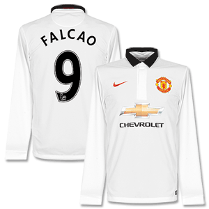 Man Utd Away L/S Falcao Shirt 2014 2015