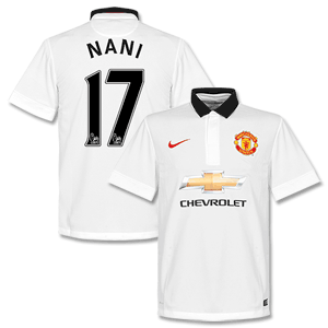 Nike Man Utd Away Nani Shirt 2014 2015
