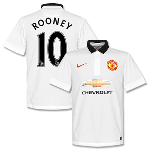 Nike Man Utd Away Rooney Shirt 2014 2015