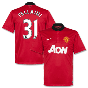 Nike Man Utd Home Fellaini Shirt 2013 2014