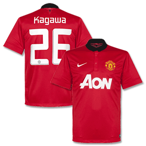 Man Utd Home Kagawa Shirt 2013 2014 (European
