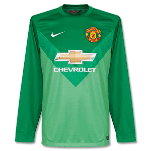 Nike Man Utd Home L/S GK Shirt 2014 2015