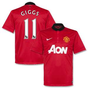Nike Man Utd Home Shirt 2013 2014   Giggs 11