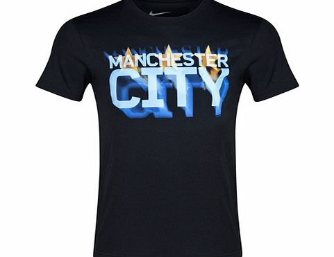 Manchester City Core Plus T-Shirt Black 631314-010