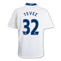 Nike Manchester United Away Shirt 2008/09 with Tevez