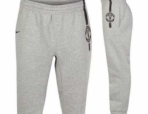Manchester United Core Cuff Pant-Dk Grey