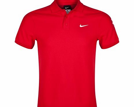 Manchester United Core Match Up Polo-Red