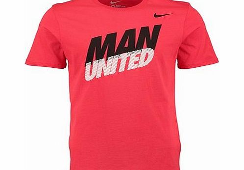 Manchester United Core Type T-Shirt Kids Red