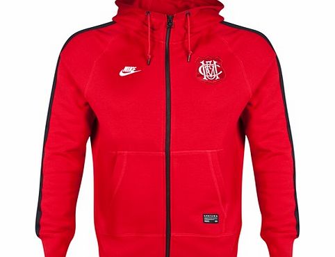 Manchester United Covert AW77 FZ Hoody-Red