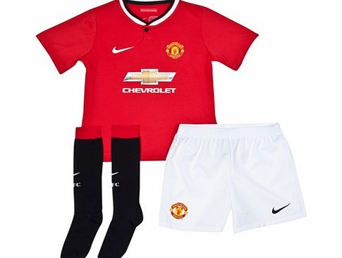 Manchester United Home Kit 2014/15 - Little Boys