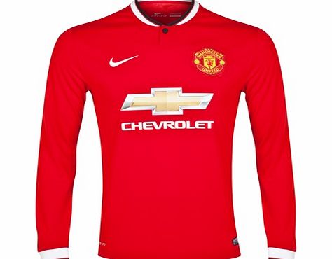 Manchester United Home Shirt 2014/15 - Long