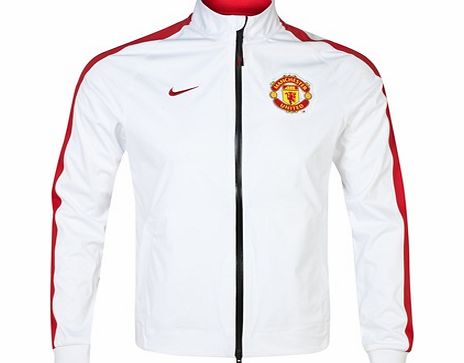 Manchester United N98 Anthem Jacket-White