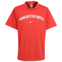 Manchester United Supporters T-Shirt - Red/White