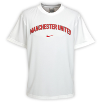 Manchester United Supporters T-Shirt - White/Red