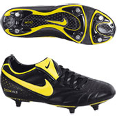Nike Mens Air Zoom Brasilian SG - Black/Chrome Yellow.