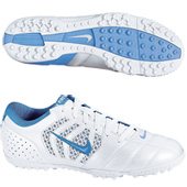 Nike Mens First Touch Mesh - Met White/Lt Photo Blue.