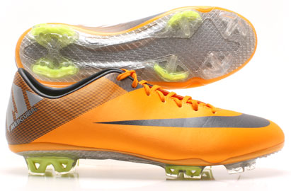 Nike Mercurial Vapor VII FG Football Boots Orange Peel