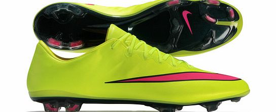 Nike Mercurial Vapor X FG Football Boots Volt/Hyper