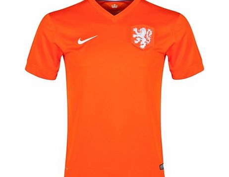 Netherlands Home Shirt 2014/15 Orange 577962-815