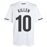 Nike New Zealand Home Shirt 2010/12 with Killen 10