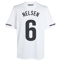 Nike New Zealand Home Shirt 2010/12 with Nelsen 6