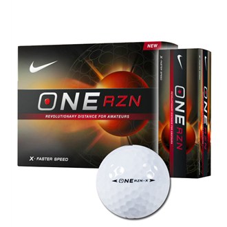 Nike ONE RZN-X Faster Speed Golf Balls (12