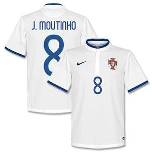 Nike Portugal Away Moutinho Shirt 2014 2015 (Fan