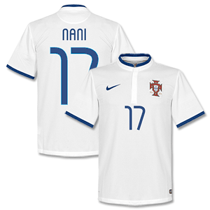 Nike Portugal Away Nani Shirt 2014 2015 (Fan Style