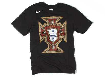 Portugal Football Federation T-shirt Black