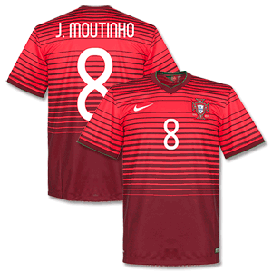 Nike Portugal Home Moutinho Shirt 2014 2015 (Fan