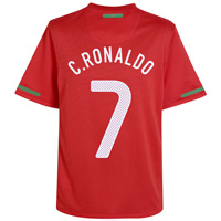 Nike Portugal Home Shirt 2010/12 with Ronaldo 7