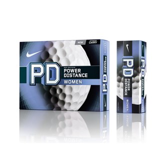 Nike Power Distance PD8 Ladies Golf Balls (White