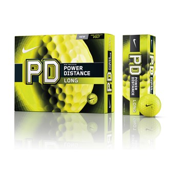 Nike Power Distance PD8 Long Volt Golf Balls 12