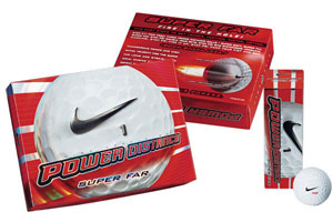 Nike Power Distance Super Far Golf Balls (12 Balls)