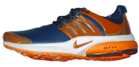Nike Presto Running Shoe Blue Orange