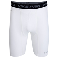 Pro Hyper Cool Shorts - White/ Matte Silver.