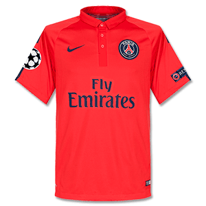 PSG 3rd Shirt with C/L & Respect Sleeve Patches