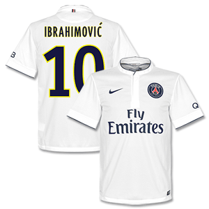 Nike PSG Away Ibrahimovic Shirt 2014 2015 (Fan Style