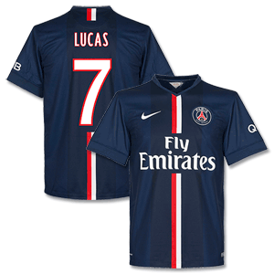 Nike PSG Home Lucas Shirt 2014 2015 (Fan Style