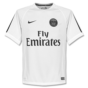 Nike PSG Training Shirt - White 2014 2015