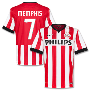 Nike PSV Home Memphis Shirt 2014 2015 (Fan Style