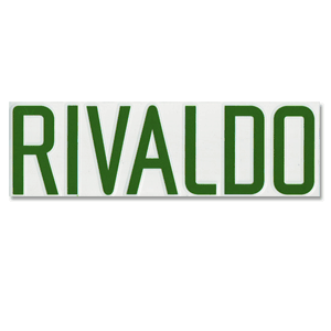 Nike Rivaldo (Name Only) 02-03 Brazil Home Official