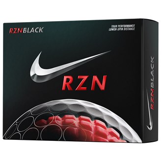 RZN Black Golf Balls (12 Balls) 2014