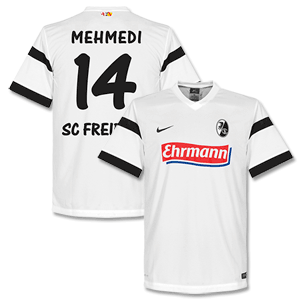 Nike SC Freiburg Away Mehmedi Shirt 2014 2015 (Fan