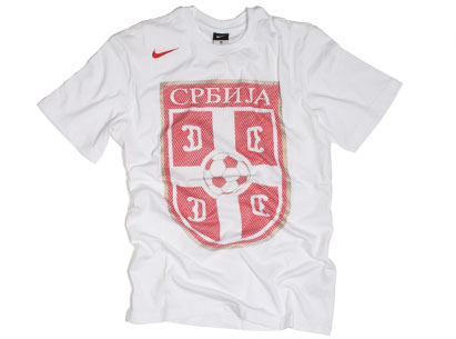 Serbia Football Federation World Cup T-Shirt White