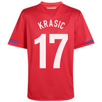 Nike Serbia Home Shirt 2010/12 with Krasic 17 printing.
