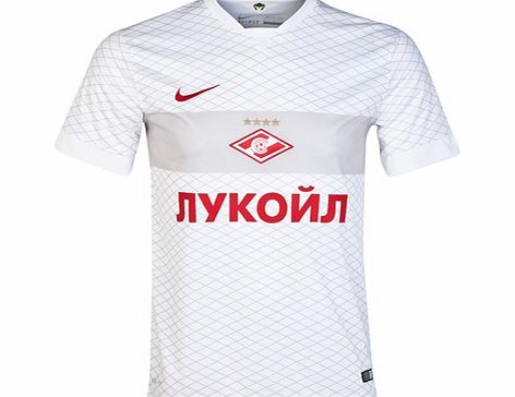 Spartak Moscow Away Shirt 2014/15 White 619243-106